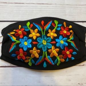 FACE MASK 💐 MEXICAN EMBROIDERED
